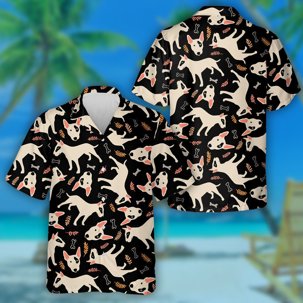Bones And Plants With Dog Breed Concept Hawaiian Shirt, Hawaiian Shirt Gift, Christmas Gift