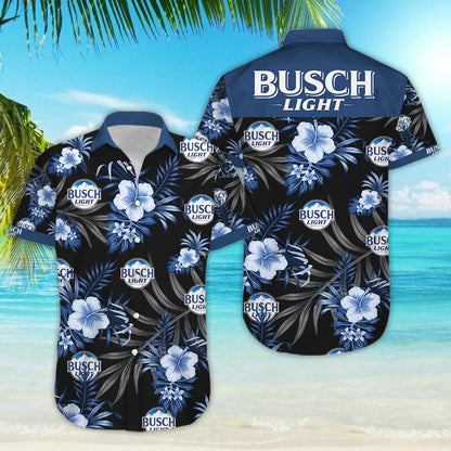 Busch Light Style Hawaiian Shirt,Hawaiian Shirt Gift, Christmas Gift