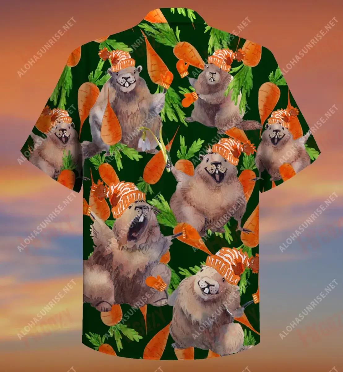 Tadaar! Happy Groundhog Day Short Hawaiian Shirt Hobbies Hawaiian T Shirts Hawaiian Crazy Shirts Crazy Shirts Hawaii, Hawaiian Shirt Gift, Christmas Gift