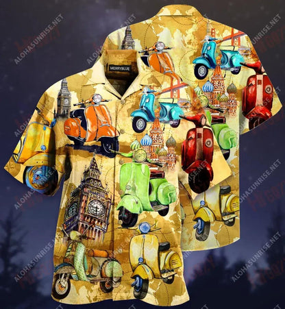 Tá an Saol Gearr Agus Tá an Domhan Leathan Léine Haváise Unisex Léinte Aigéin Léinte Trópaiceacha Léinte Haváís Saincheaptha Patrún Léine Haváís, Bronntanas Léine Haváís, Bronntanas Nollag