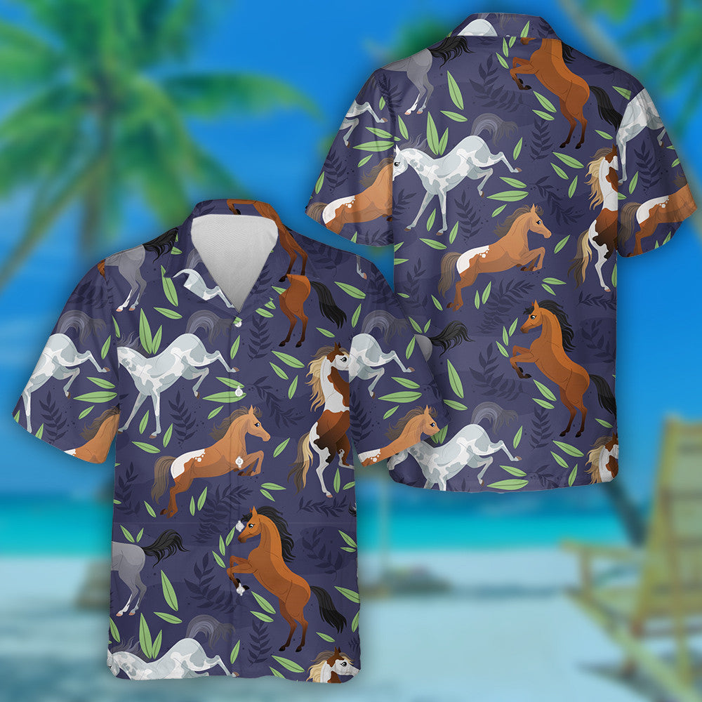 Capaill Bán Donn Liath Agus Duilleoga Léine Haváí, Haváis mar Bhronntanas