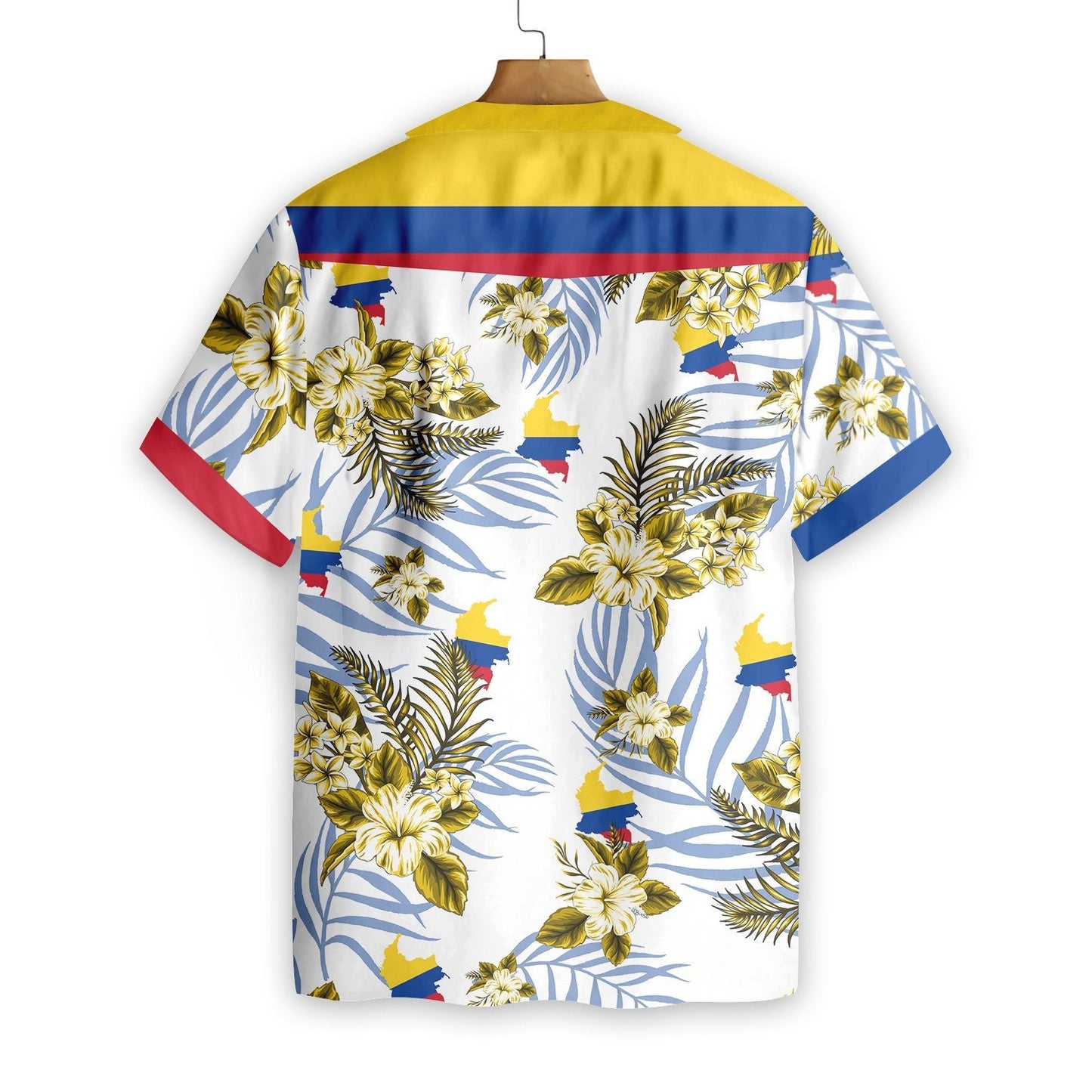 Colombia Always In My Heart Design Hawaiian Shirt, Hawaiian For Gift