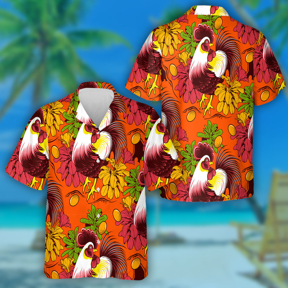 Sicín Cleití Álainn Le Uibheacha Óir Agus Léine Bláth Haváis, Bronntanas Léine Haváís, Bronntanas Nollag