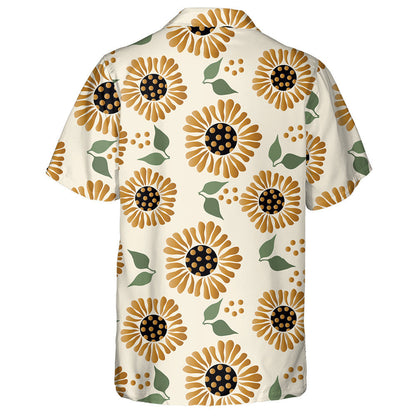 Lus na Gréine Tarraingteach le Poncanna Patrún Síolta Agus Duilleoga Léine Haváís, Bronntanas Léine Haváís, Bronntanas Nollag