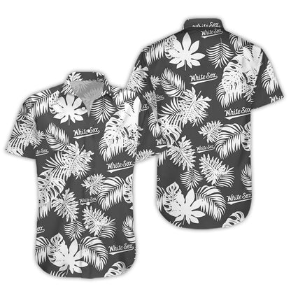 Chicago White Sox Reyn Spooner Aloha Haváís Aloha Shirt Shorts Haváís Trá Muinchille Gearr_Haváíais Bronntanas Léine, Bronntanas Nollag