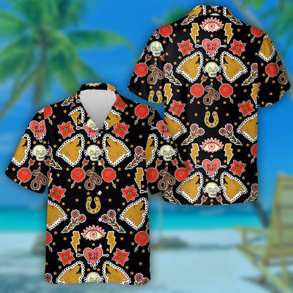 Mac Tíre Le Coinín Cat Croí Bláth Agus Súil Léine Haváís, Bronntanas Léine Haváís, Bronntanas Nollag