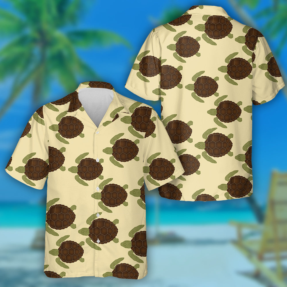 Swimming Sea Turtles World Turtle Day Hawaiian Shirt, Hawaiian Shirt Gift, Christmas Gift