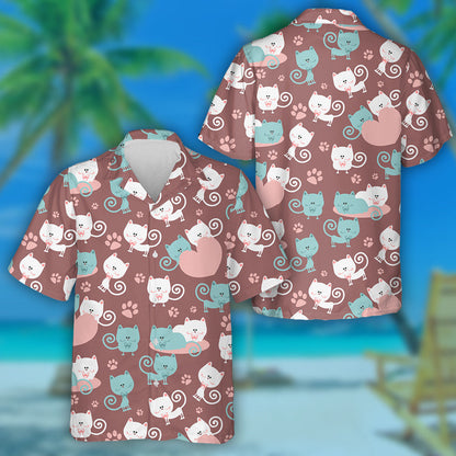 Lá Sona Daoibh Cait Faoi Ghrá Cúlra gleoite Léine Haváís, Bronntanas Léine Haváíais, Bronntanas Nollag