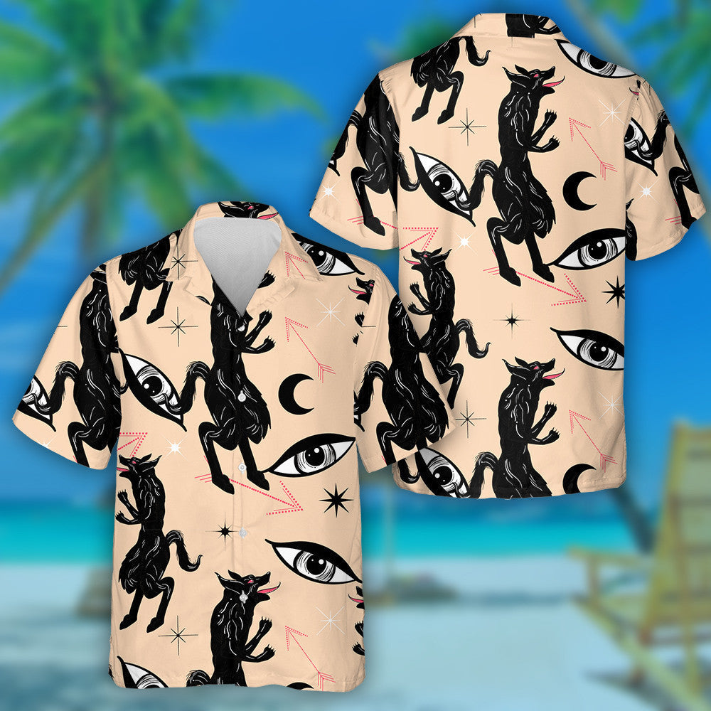 Stíl Ealaíne Tatú Bohemian Súile Agus Saigheada Mac Tíre Léine Haváís, Bronntanas Léine Haváís, Bronntanas Nollag