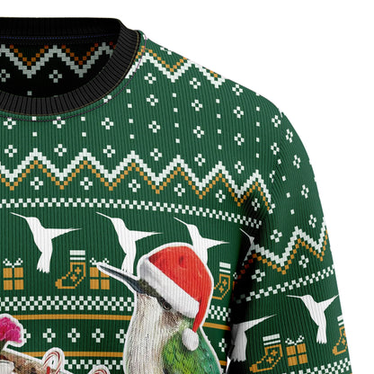Hummingbird Family Xmas D2810 Ugly Christmas Sweater,Christmas Ugly Sweater,Christmas Gift,Gift Christmas 2024