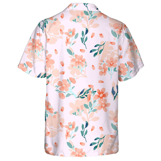 Péinteáil Bláthanna Teibí Ar Chúlra Bándearg Éadrom Dearadh Léine Haváís, Bronntanas Léine Haváíais, Bronntanas Nollag