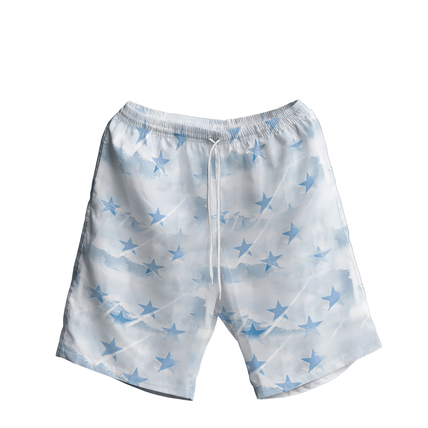 God Bless Texas White And Blue Theme Hawaiian Shirt, Hawaiian Shirt Gift, Christmas Gift