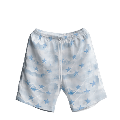 God Bless Texas White And Blue Theme Hawaiian Shirt, Hawaiian Shirt Gift, Christmas Gift