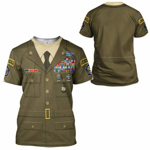 3D US Green Army Custom Tshirt Hoodie Apparel