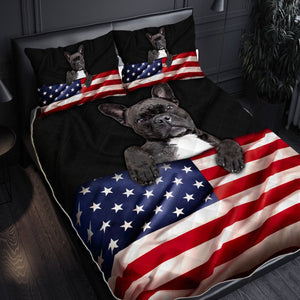 Copy of German Shepherd American Patriot Dog Quilt Bedding Set Bedroom Set Bedlinen 3D,Bedding Christmas Gift,Bedding Set Christmas