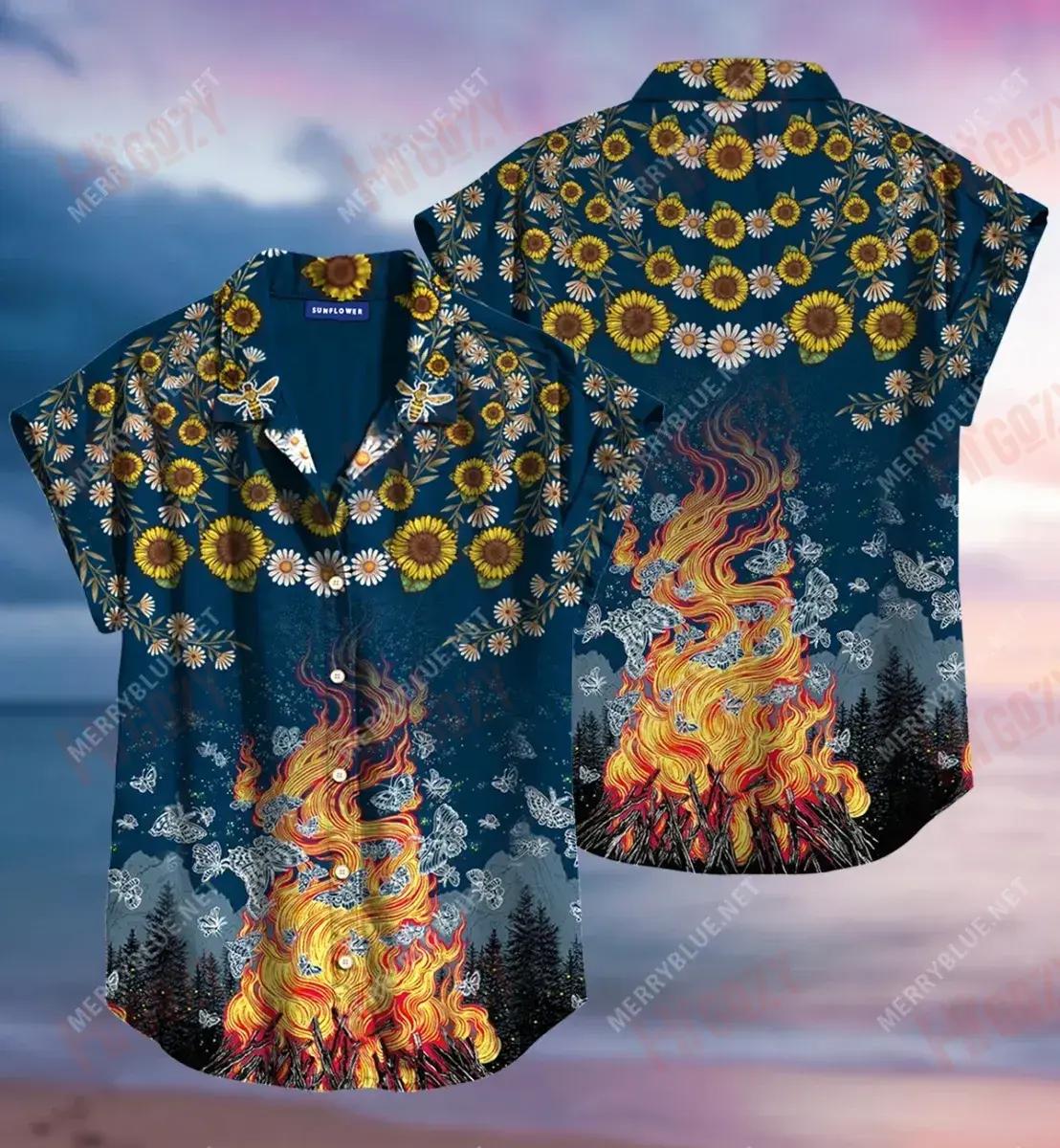 Muinchille Gearr Samhraidh Léine Haváís Léinte Haváís is Fearr do Mhná, Bronntanas Léine Haváíais, Bronntanas Nollag