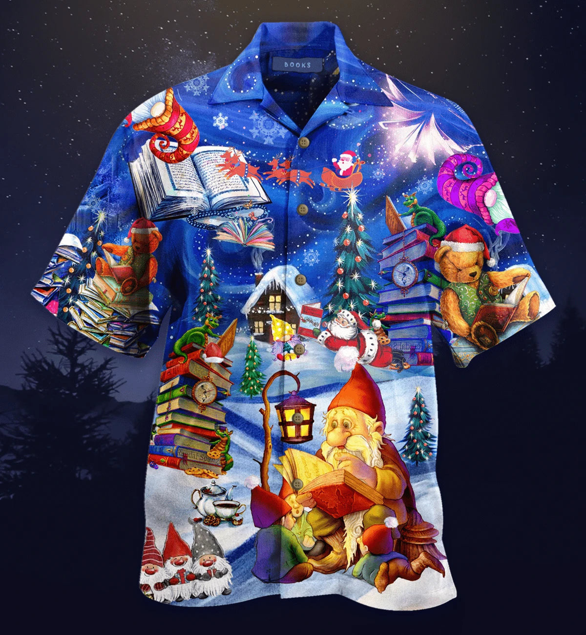 Leabhar Léitheoireachta Séasúr Brí ar Dhearadh na Nollag Léine Haváís, Bronntanas Léine Haváíais, Bronntanas Nollag