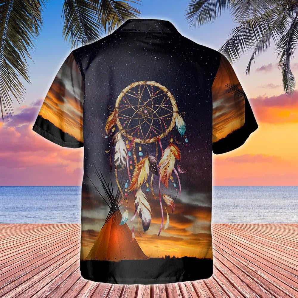 Native American Animals And Chief Design Hawaiian Shirt,Hawaiian Shirt Gift, Christmas Gift