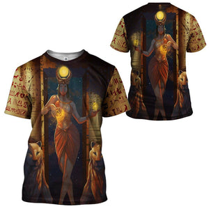 3D Egyptian Goddess Madona Custom Shirt