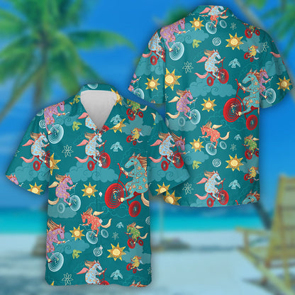 Fantasy Horses Pegasus Rothair ar Rothair San Spéir Léine Haváí, Bronntanas Léine Haváíais, Bronntanas Nollag