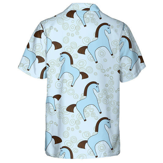 Capaill Bréagán Gorma Cartún Greannmhar Agus Léine Haváise Ponc Líne, Bronntanas Léine Haváíais, Bronntanas Nollag