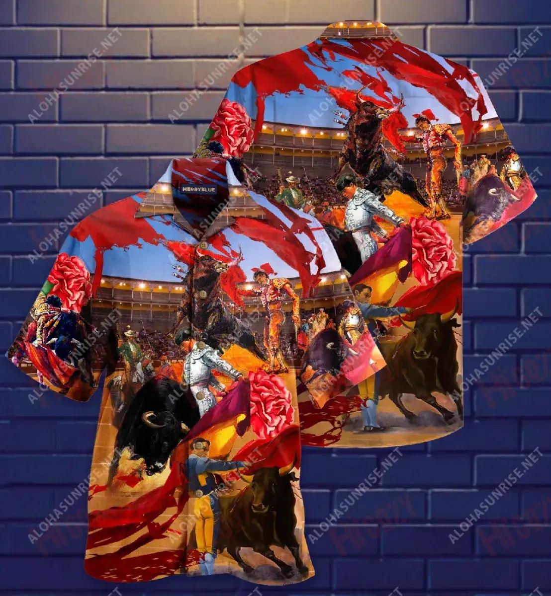 Seo Mar Le Troid i gCoinne Tarbh Léine Haváise Unisex Laethanta Saoire Muinchille Gearr Léinte Haváís Seanréalta Léine Greannmhar Haváí, Bronntanas Léine Haváís, Bronntanas Nollag