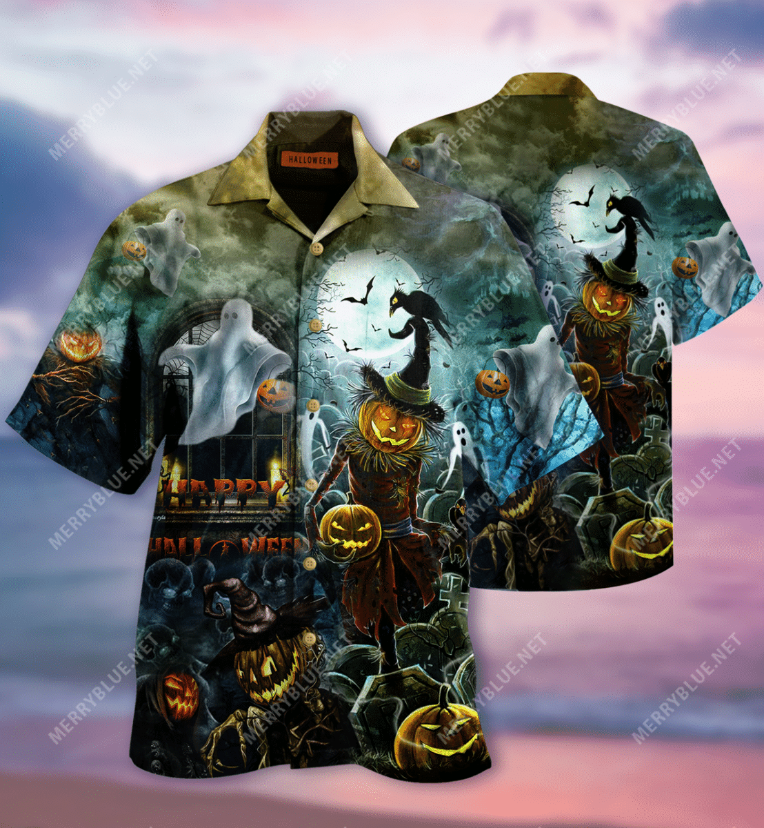 Buy Everyday Is Halloween Hawaiian Shirt-Hawaiian Shirt Gift, Christmas Gift