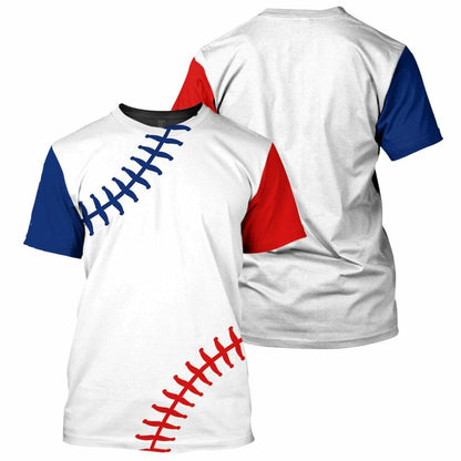 Baseball - 3D All Over Printed Shirt Tshirt Hoodie Apparel