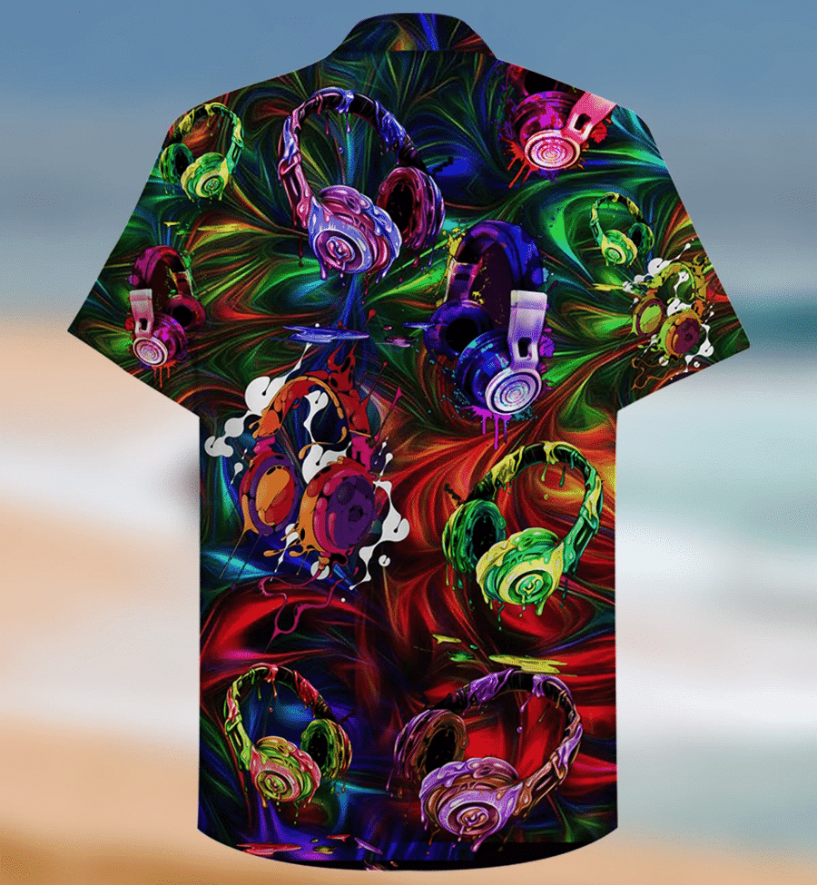 Find Hawaiian Aloha Shirts Amazing Headphone_ Hawaiian Shirt Gift, Christmas Gift