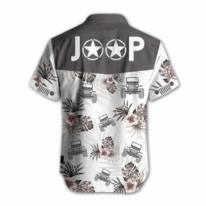 Awesome Adventure With Jeep Hibiscus Hawaiian Shirt, Hawaiian Shirt Gift, Christmas Gift