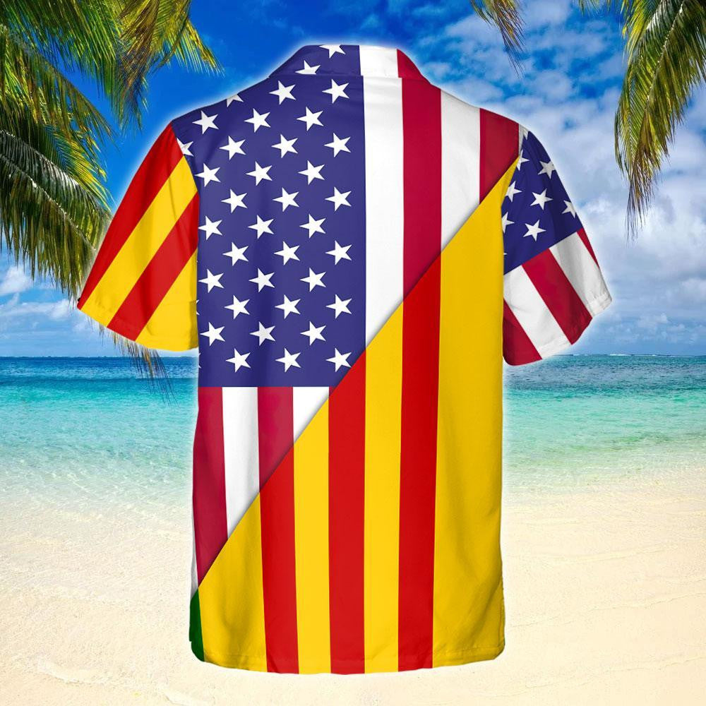 Proud To Be A Vietnam Veteran Design Hawaiian Shirt,Hawaiian Shirt Gift, Christmas Gift