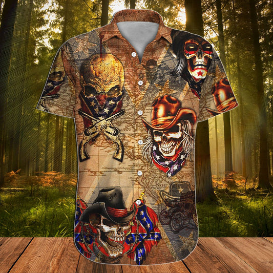 Léine haváíais Reibiliúnach Cowboys Skull, Bronntanas Léine Haváís, Bronntanas Nollag