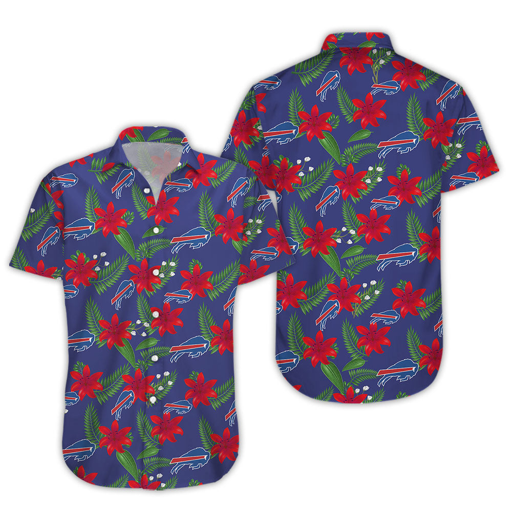 Buffalo Bills Hawaiian Shirt â€“ Dnstyles,Hawaiian Shirt Gift, Christmas Gift