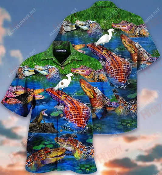 Féach Ar Aghaidh Le Tú a Fheiceáil go Luath Ailigéadar Léine Haváise Unisex Muinchille Samhraidh Gearr Muinchille Oirbheartaíochta Léine Haváís Léinte Greannmhar Haváís, Bronntanas Léine Haváís, Bronntanas Nollag