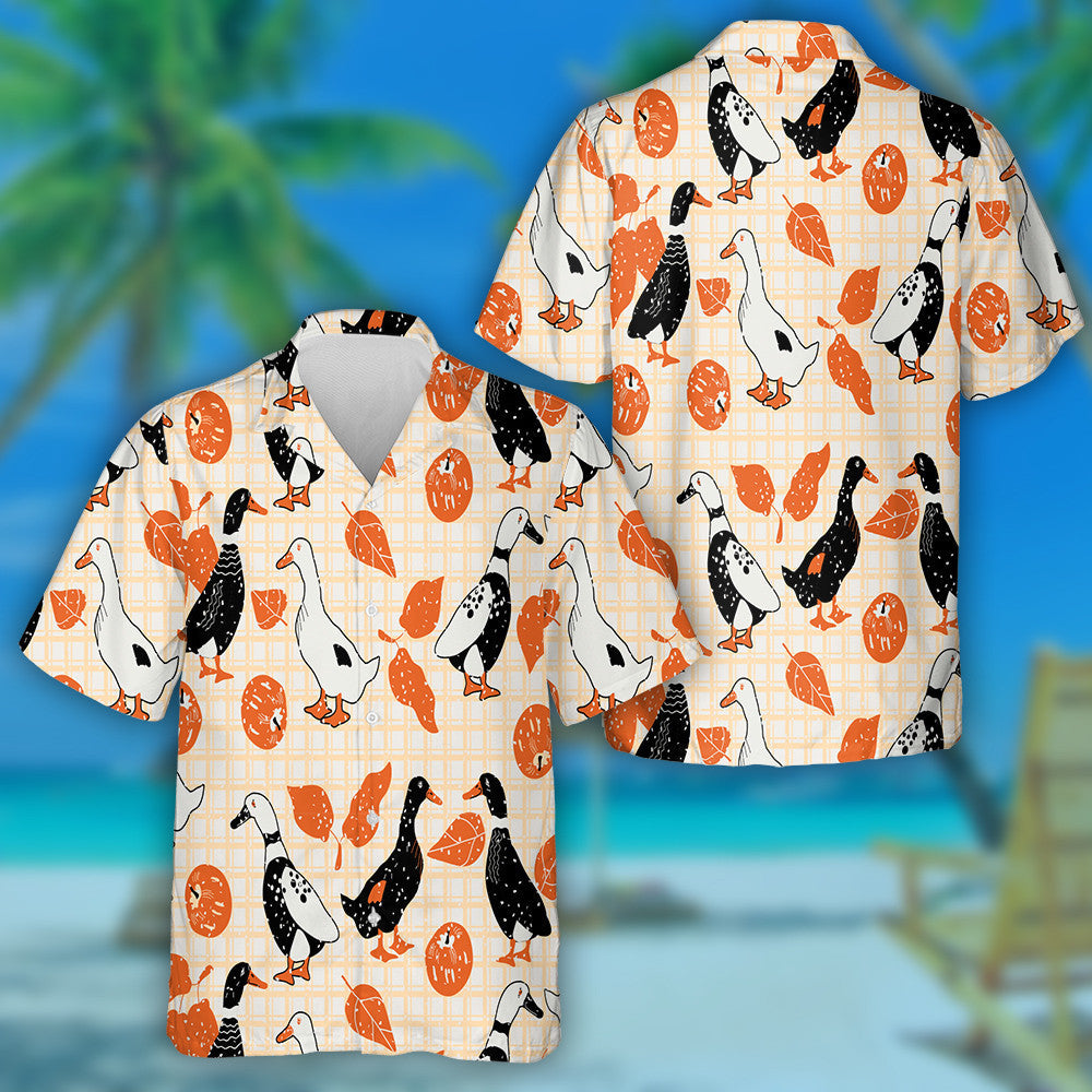 Cúlra Checkered Lacha Cartúin Agus Úlla Léine Haváís, Haváise le haghaidh Bronntanais