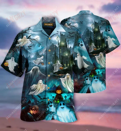 Abair Bó Agus Scanrúil Ar Léine Gearr Muinchille Unisex Caitheamh aimsire Léinte haváíais na Léinte Haváís is Fearr Léinte Haváís do Mhná, Bronntanas Léine Haváís, Bronntanas Nollag