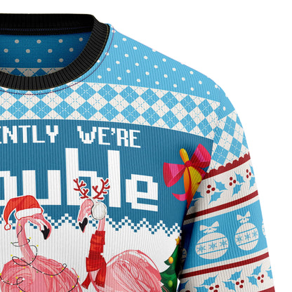 Flamingo le Chéile Geansaí Nollag Gránna,Geansaí Gránna Nollag,Bronntanas Nollag,Bronntanas Nollag 2024