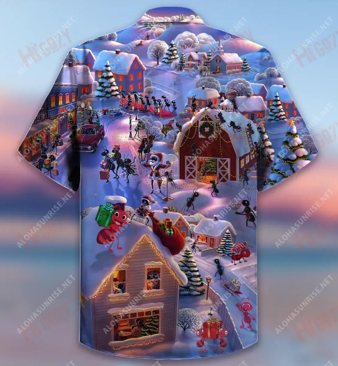 Bain sult as Bheith i do Bhanna Banna Seangán na Nollag Gearr Léine Haváís Laethanta Saoire Aloha Shirt Léinte Crazy Haváis Léinte Greannmhar Haváís, Bronntanas Léine Haváís, Bronntanas Nollag