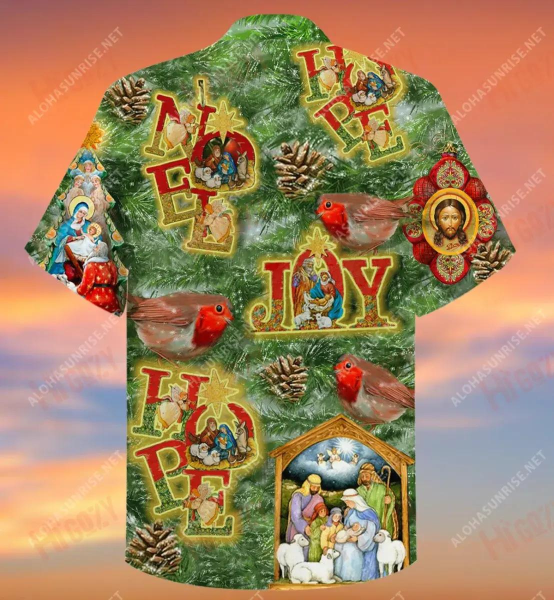 Noel Hope Joy Íosa Nollag Gearr Léine Haváís Samhraidh Aloha Shirt Léine Oirbheartaíochta Haváís Patrún Léine Haváís, Bronntanas Léine Haváís, Bronntanas Nollag