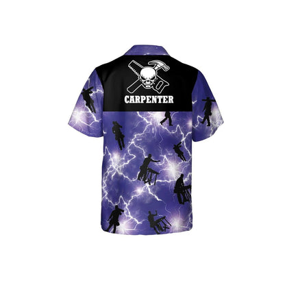 Carpenter Storm Personalized Hawaiian Shirt, Hawaiian For Gift