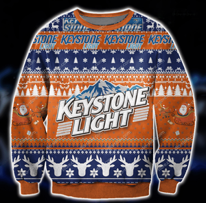 Keystone Light Ugly Sweater Beer Drinking Christmas, Christmas Ugly Sweater, Christmas Gift, Gift Christmas 2022