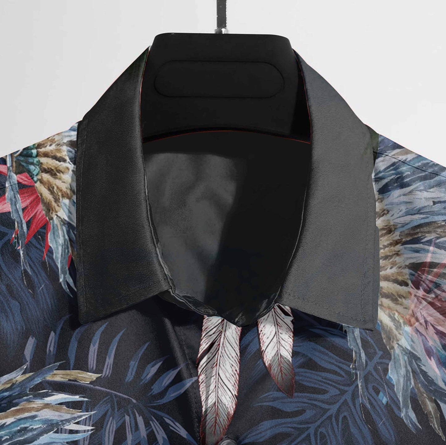 Dark Jungle Dearadh Trópaiceach Dúchasach Léine Haváí, Bronntanas Léine Haváís, Bronntanas Nollag