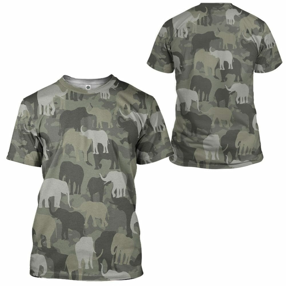 Eilifintí 3D Camo Saincheaptha Tshirt Hoodie Apparel