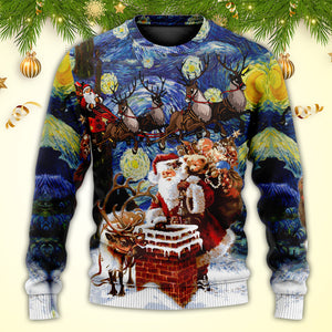 Christmas Santa Coming For You Ugly Christmas Sweater, Christmas Gift, Gift Christmas 2024