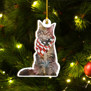 Maine Coon Cat Ornaments Set, Meowy Christmas Ornaments Set, Funny Xmas Ornaments Family Gift Idea For Cat Lover