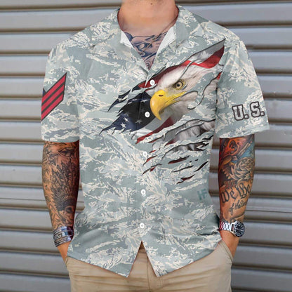 Veteran Bródúil as Aerfhórsa SAM Duaithníocht Cúlra Gan uaim Dearadh Léine Haváís, Bronntanas Léine Haváís, Bronntanas Nollag