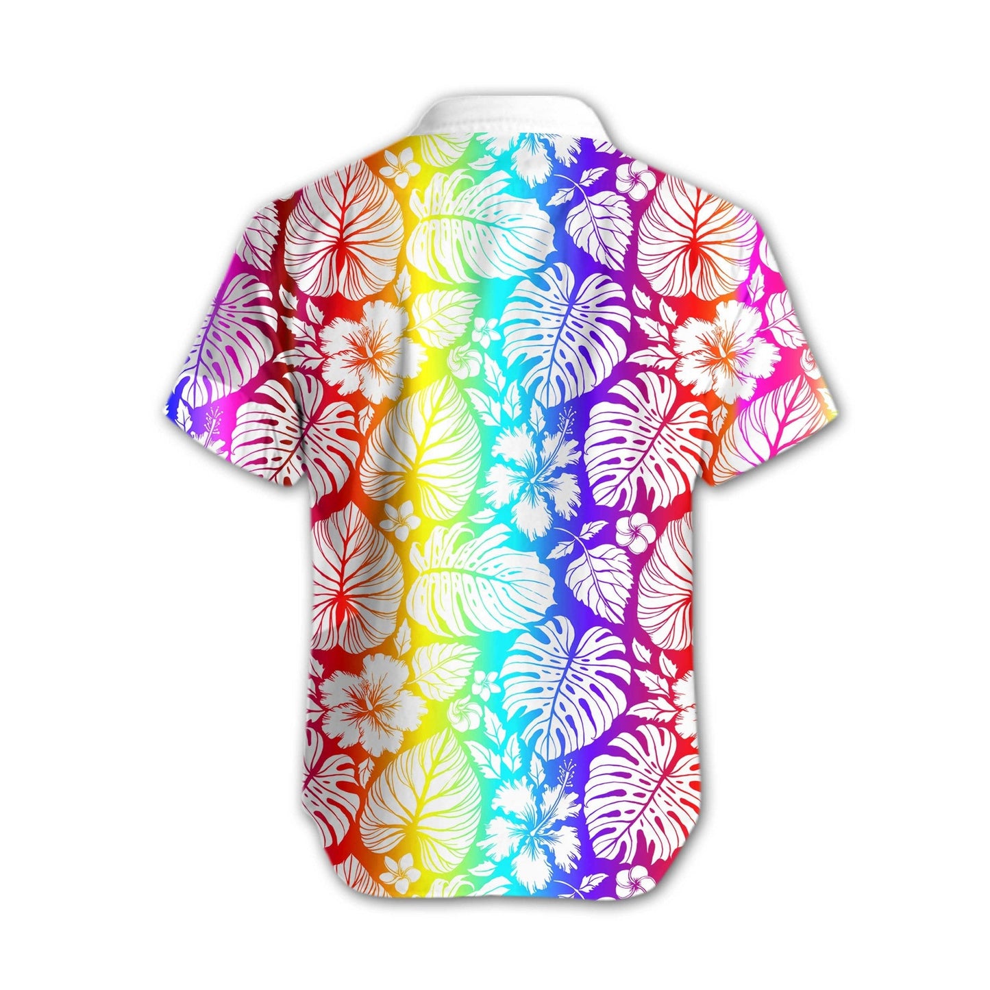 Bright Color Lgbt Tropical Design Hawaiian Shirt, Hawaiian For Gift