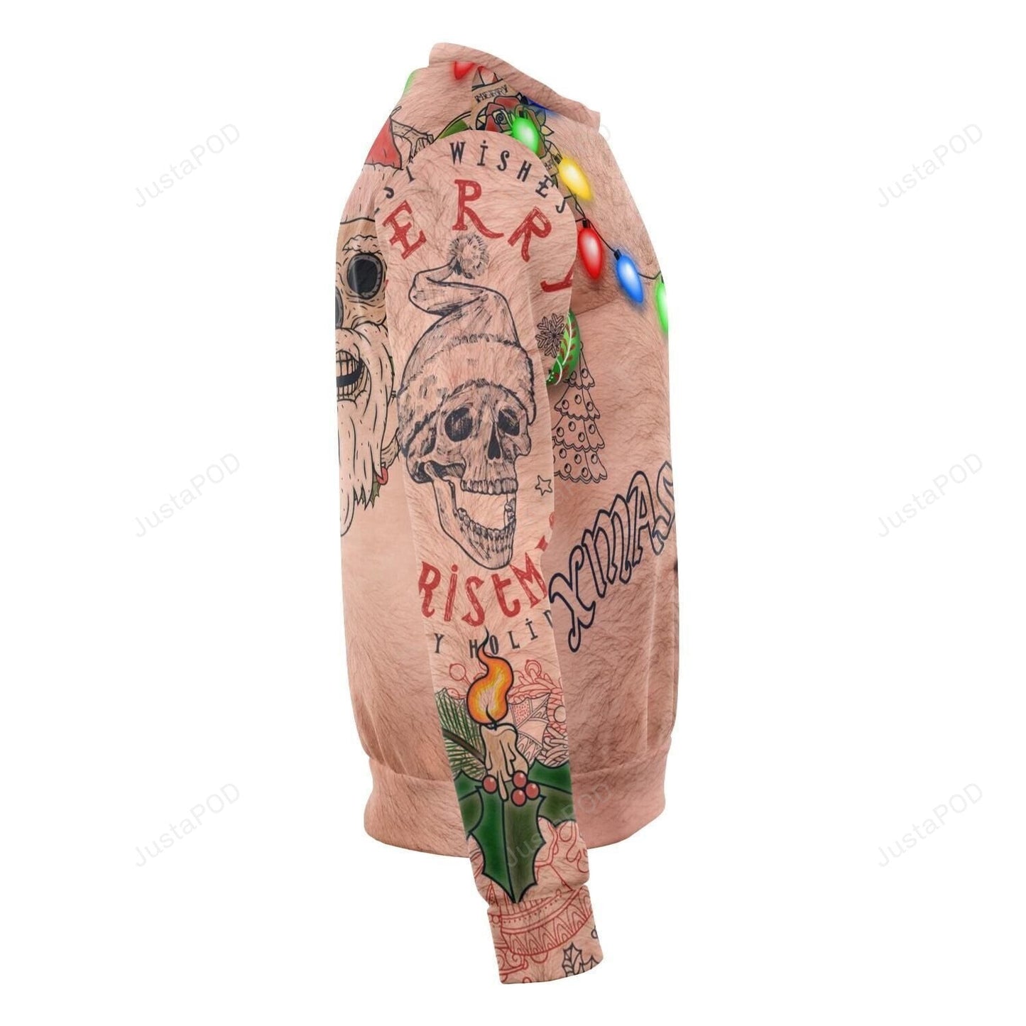 Tattoos Cliabh Lom Fir Fhéile Do Gheansaí Nollag Gránna Unisex, Geansaí Gránna Nollag, Bronntanas Nollag,Bronntanas Nollag 2022