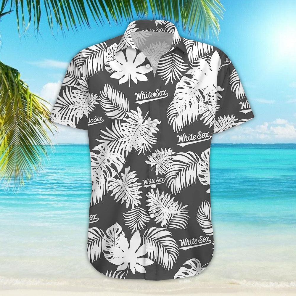 Chicago White Sox Reyn Spooner Aloha Haváís Aloha Shirt Shorts Haváís Trá Muinchille Gearr_Haváíais Bronntanas Léine, Bronntanas Nollag