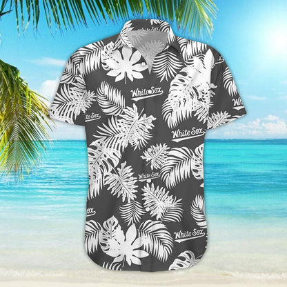 Chicago White Sox Reyn Spooner Aloha Haváís Aloha Shirt Shorts Haváís Trá Muinchille Gearr_Haváíais Bronntanas Léine, Bronntanas Nollag